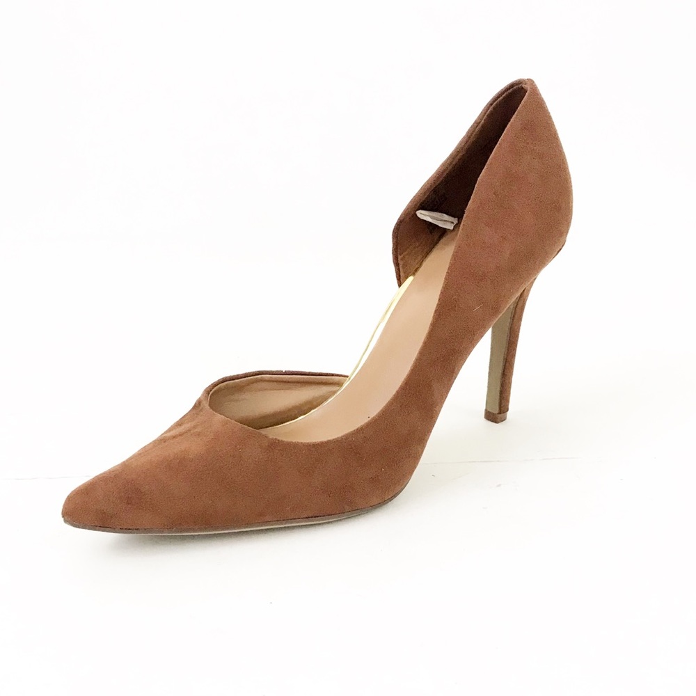 MERONA Tan Camel Suede Pumps